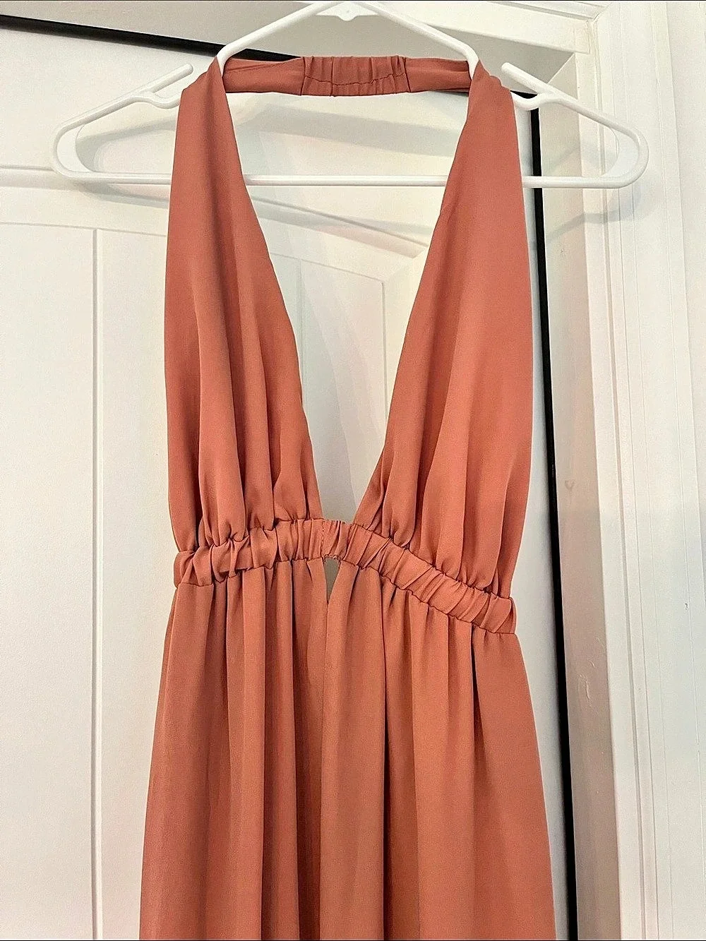 Show Me Your Mumu Jasmine Halter Maxi Dress Small Like New